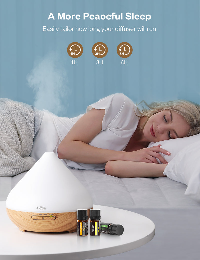 Aromatherapy Essential Oil Diffuser Gift Set, 13 Count-Anjou