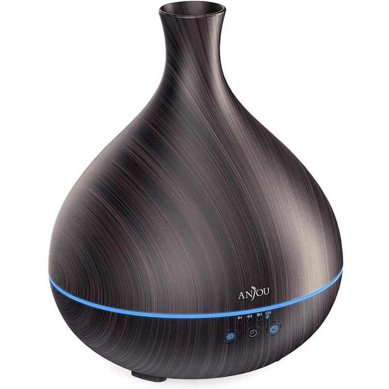Essential Oil Diffuser 500ml Cool Mist Humidifier 12hrs Consistent Scent-Anjou